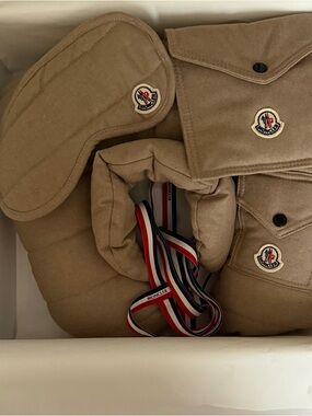 Moncler travel set.